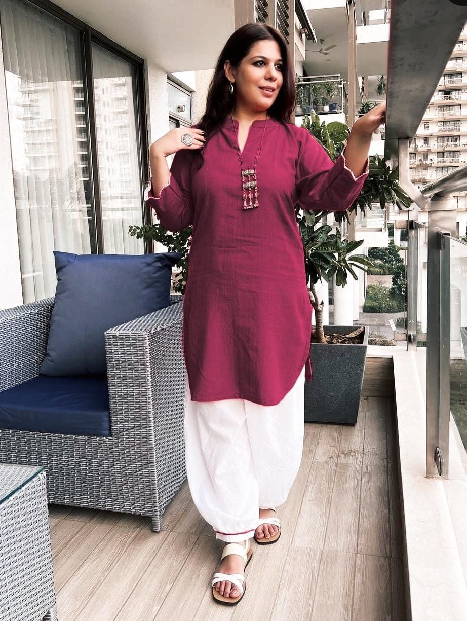 Afdhan Zubiya Cotton Flex Top With Bottom Catalog